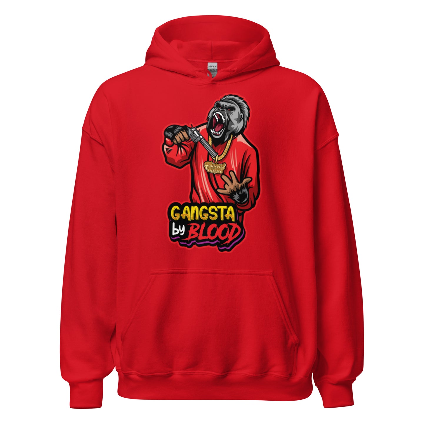 Gangsta By Blood Unisex Hoodie