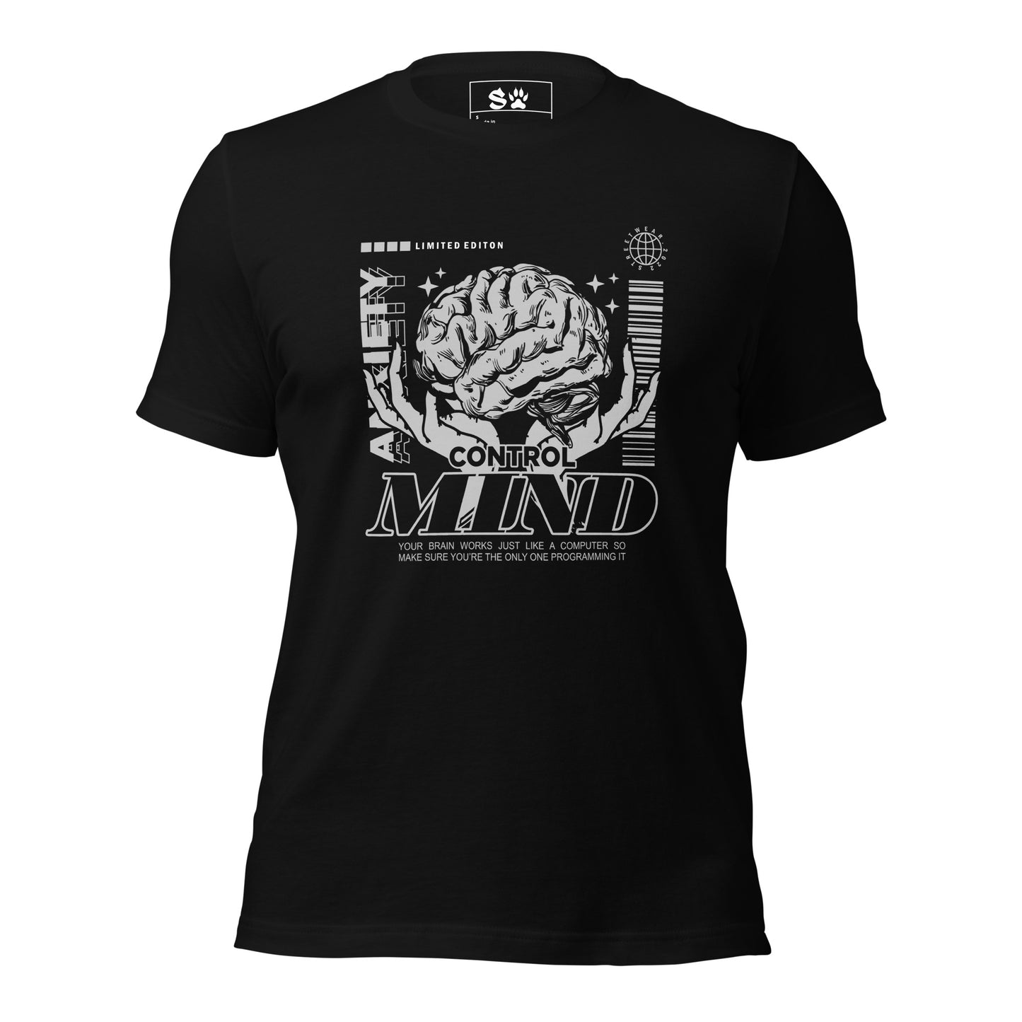 Anxiety Control Mind Unisex t-shirt
