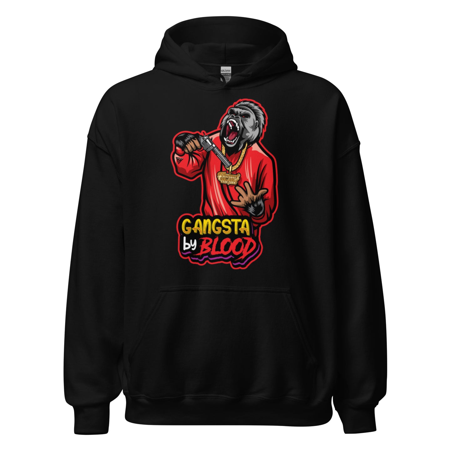 Gangsta By Blood Unisex Hoodie