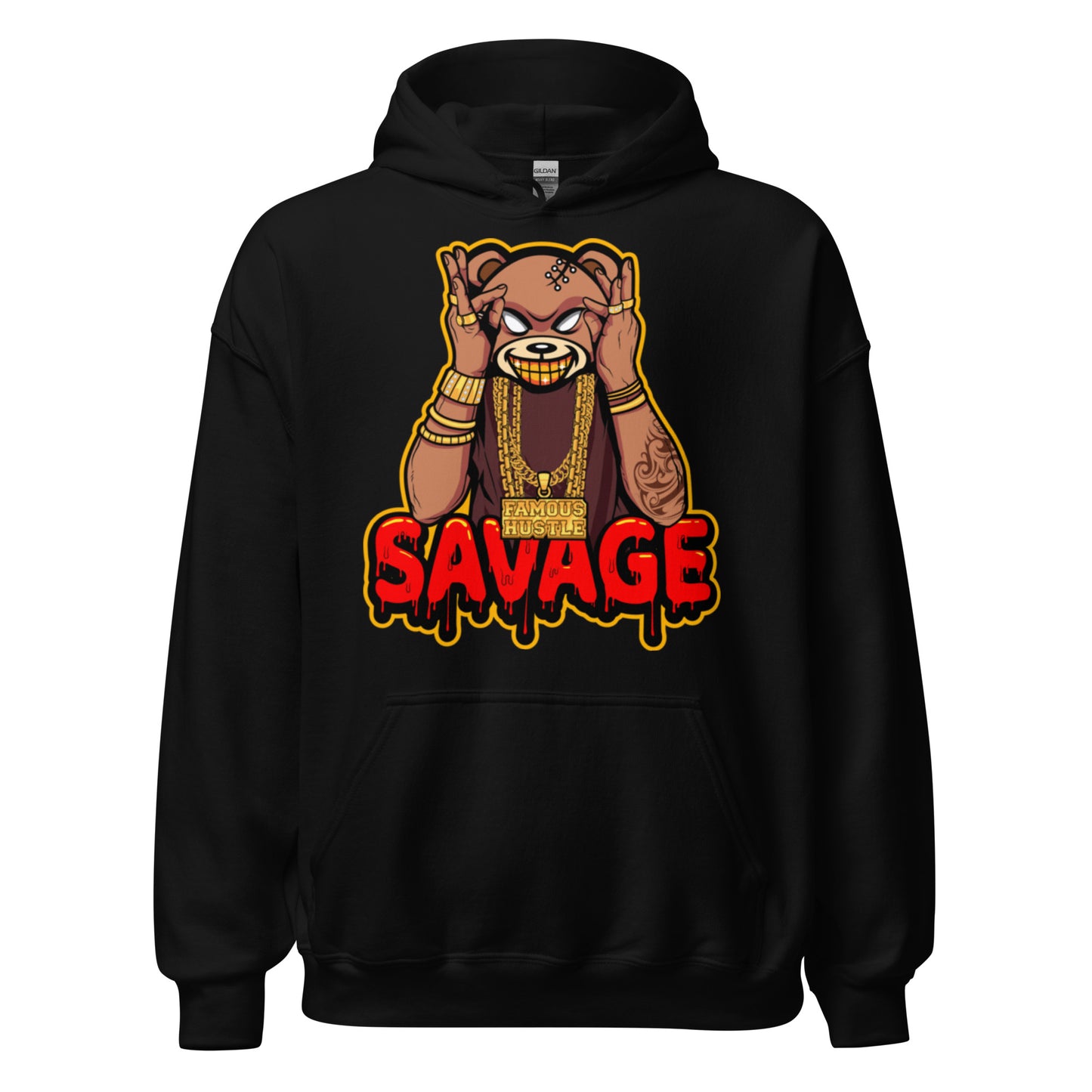 Savage Bear Unisex Hoodie