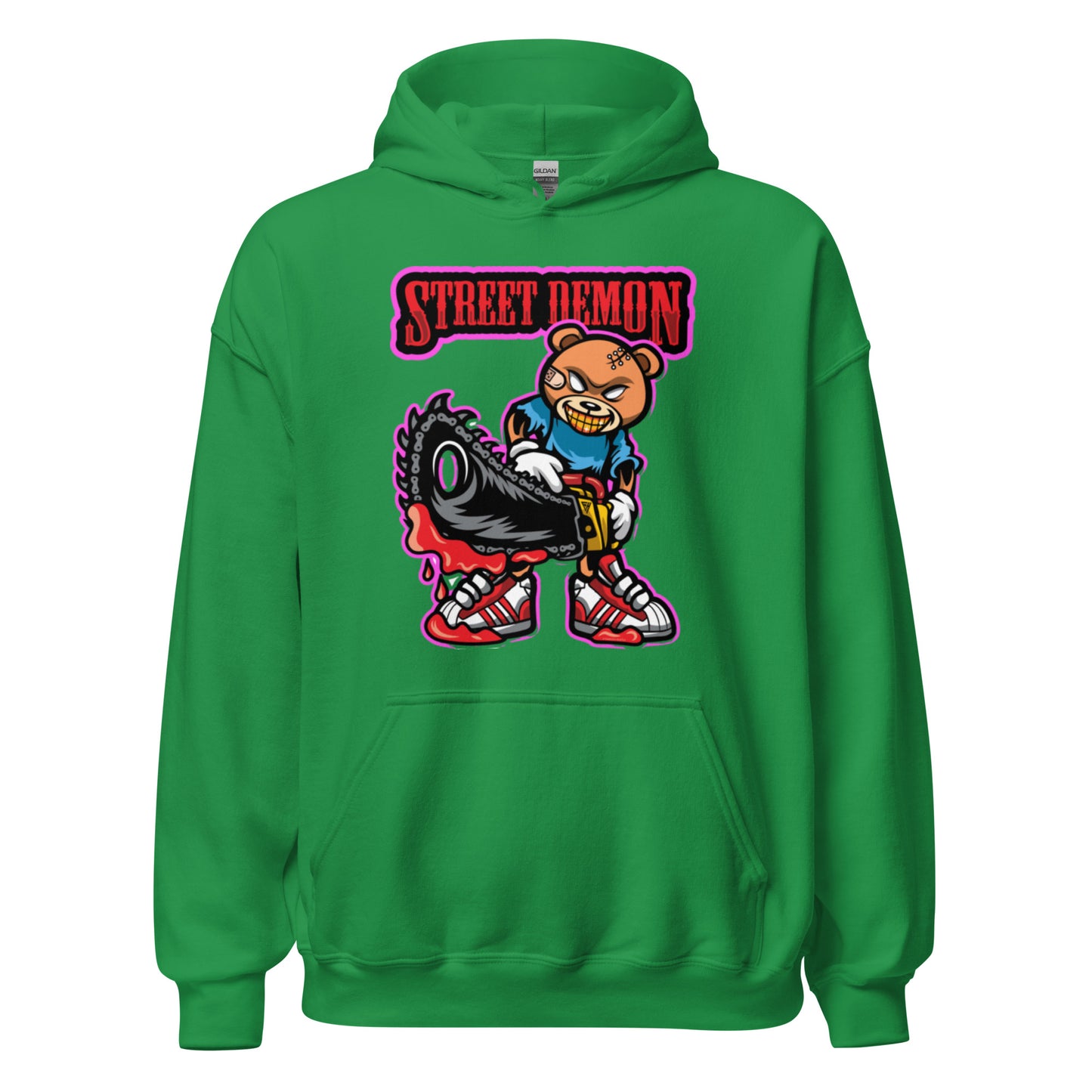 Street Demon Saw Bear Unisex Hoodie