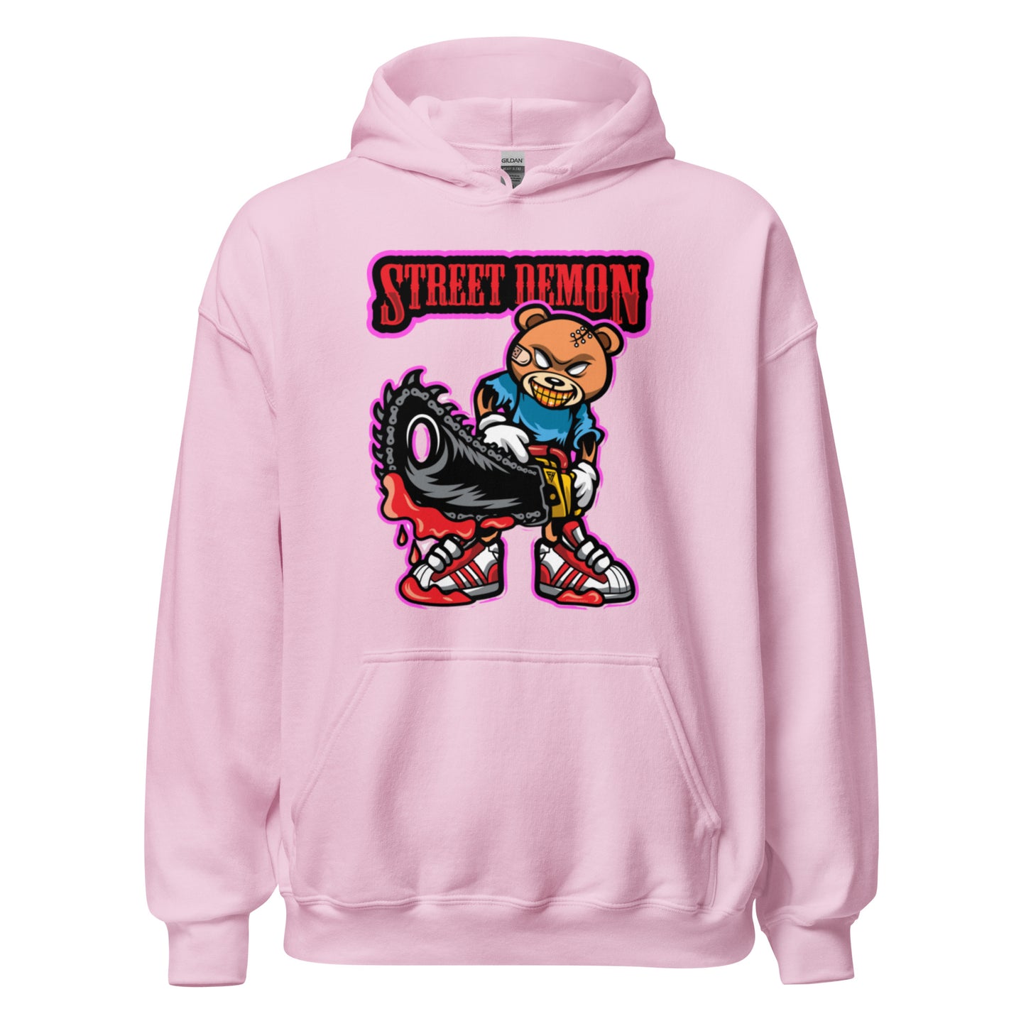 Street Demon Saw Bear Unisex Hoodie