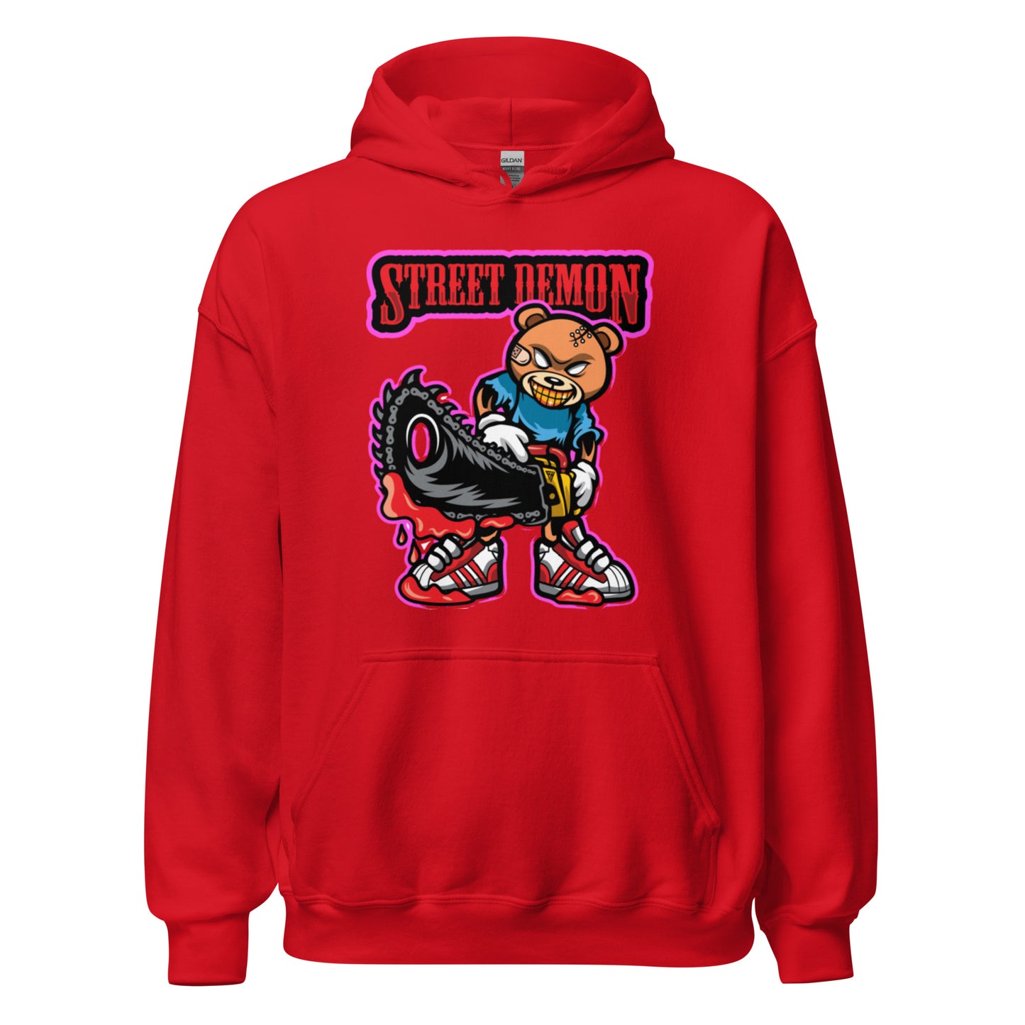 Street Demon Saw Bear Unisex Hoodie