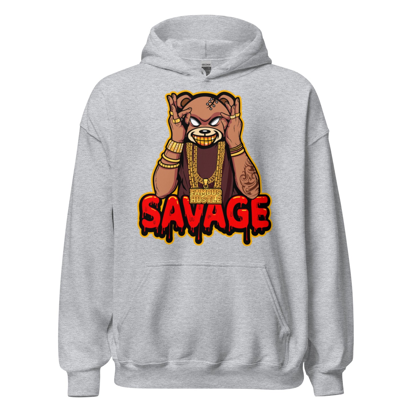 Savage Bear Unisex Hoodie