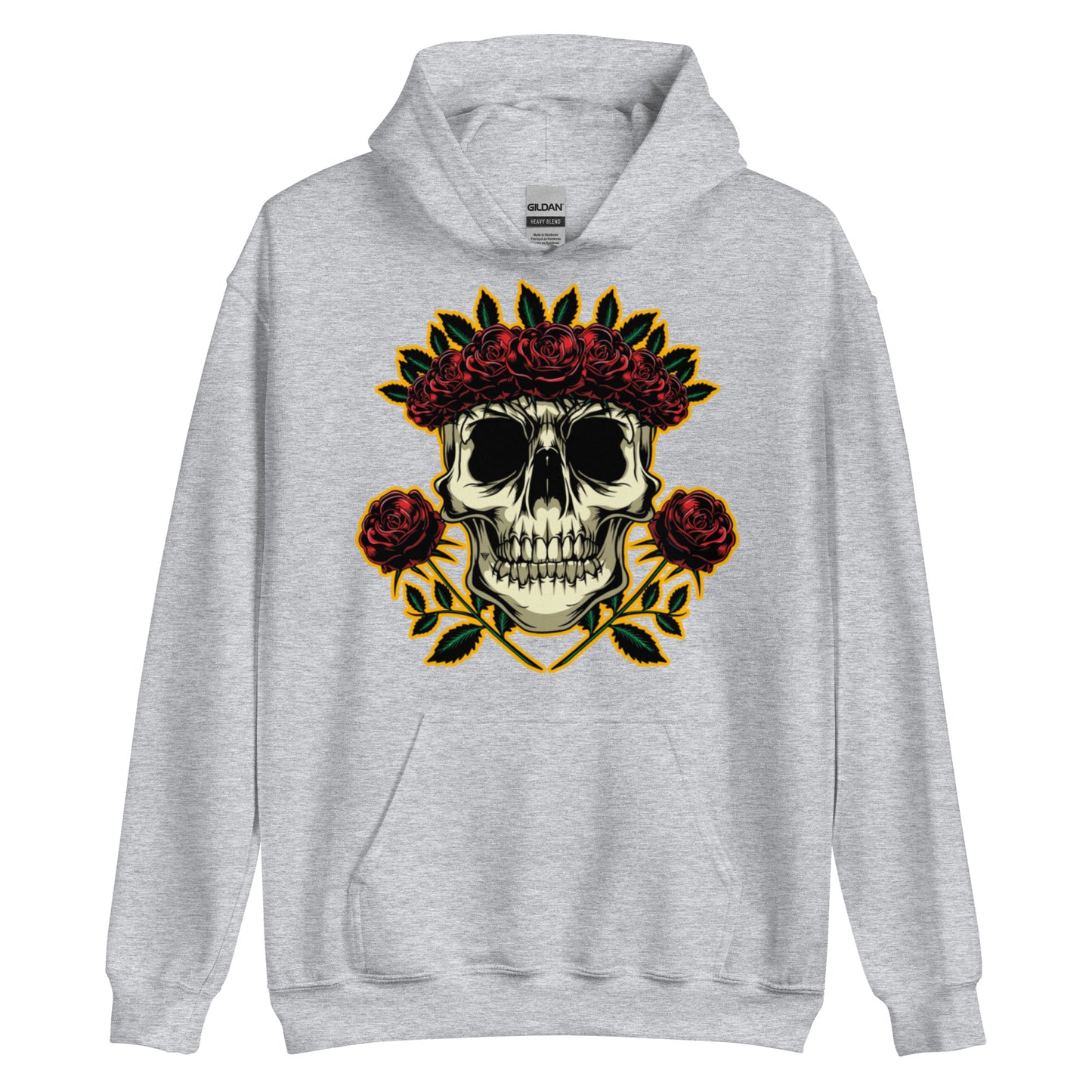 Skull N Roses Unisex Hoodie