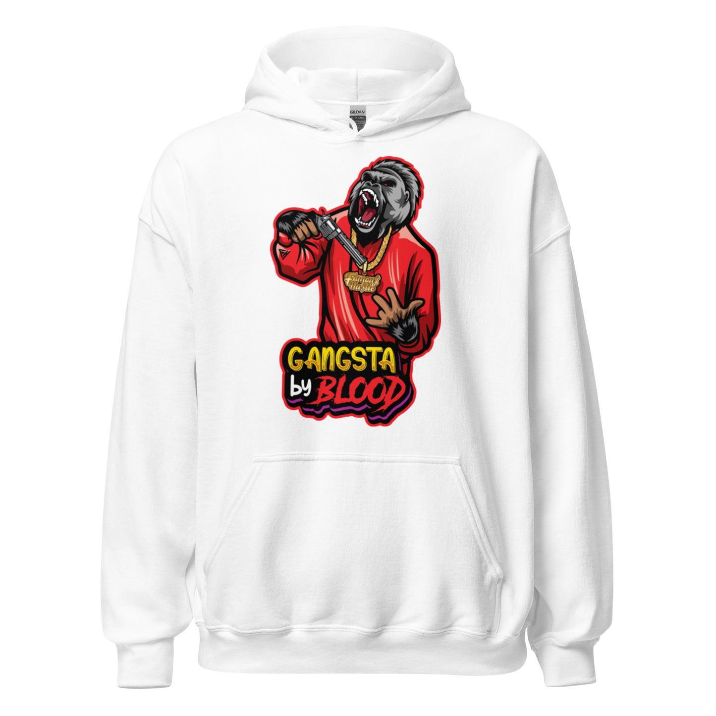 Gangsta By Blood Unisex Hoodie