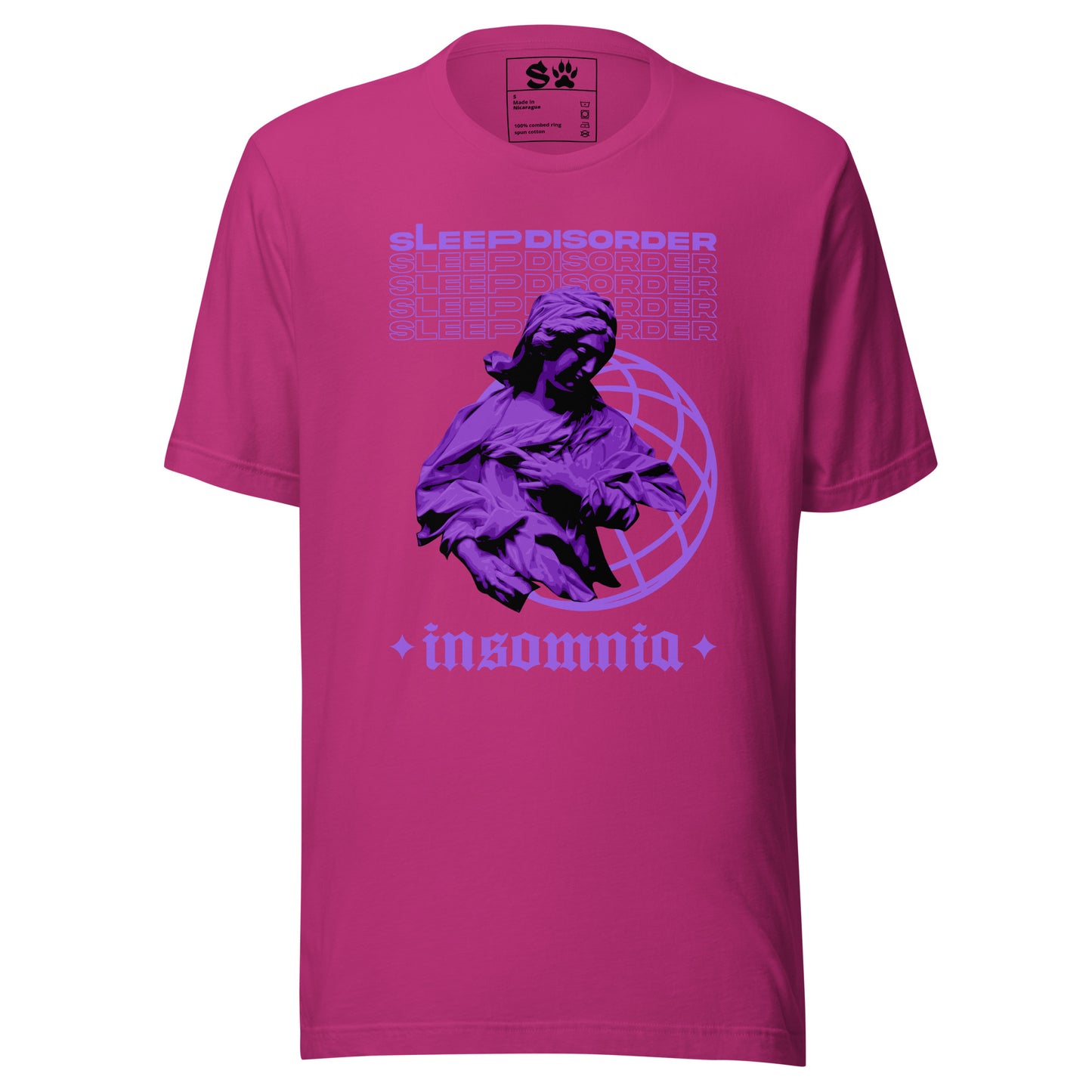 Insomnia Unisex t-shirt