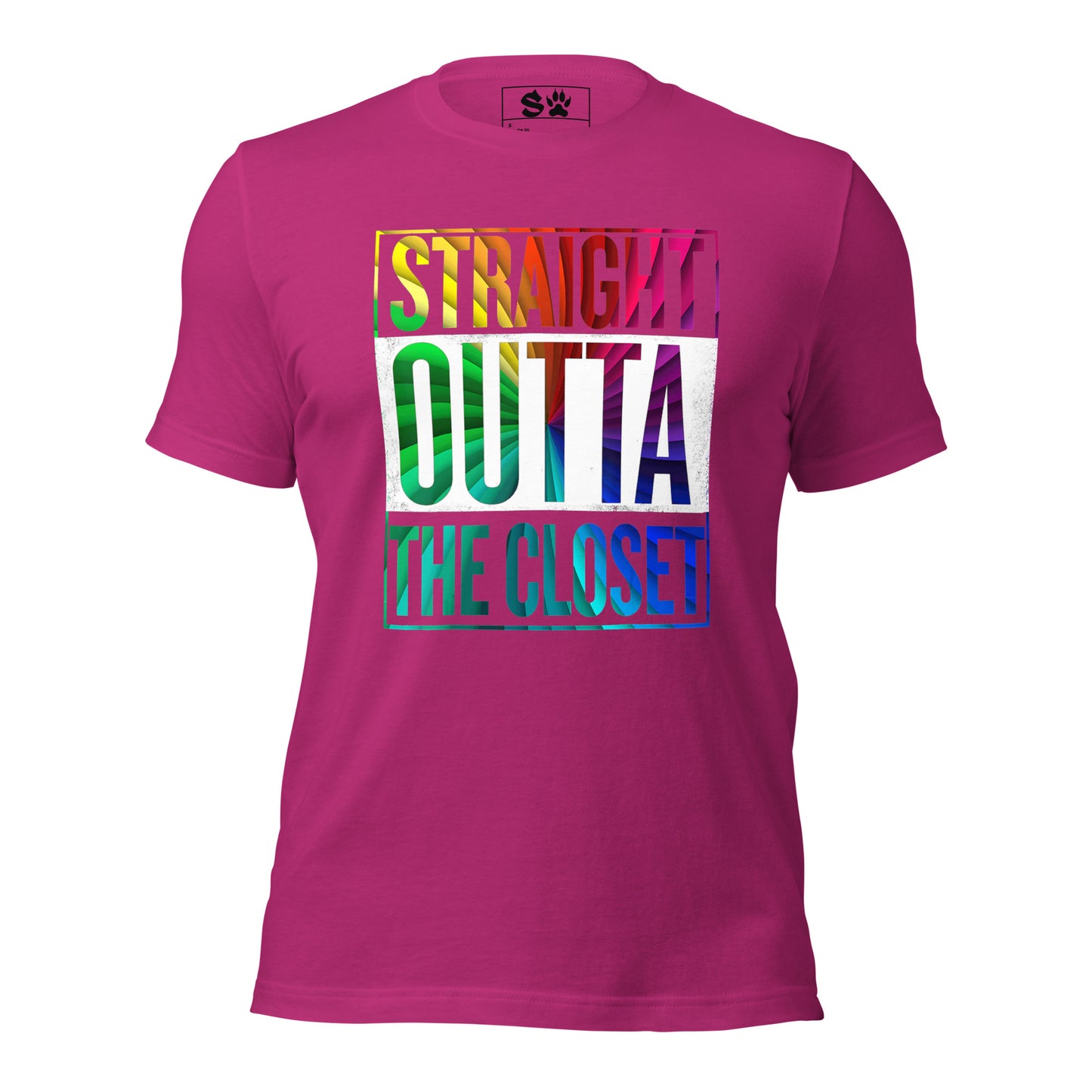 Straight Outta The Closet Unisex t-shirt