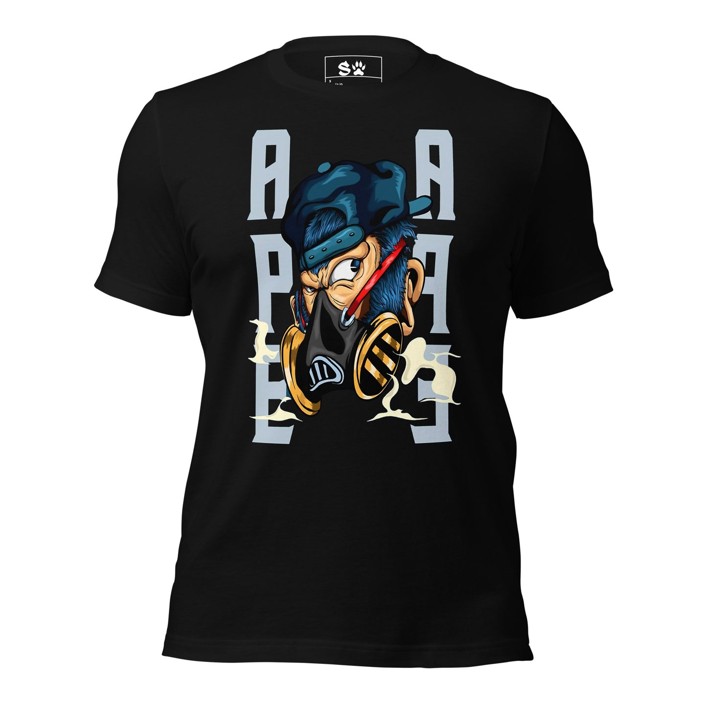 Ape Gas Mask Unisex t-shirt