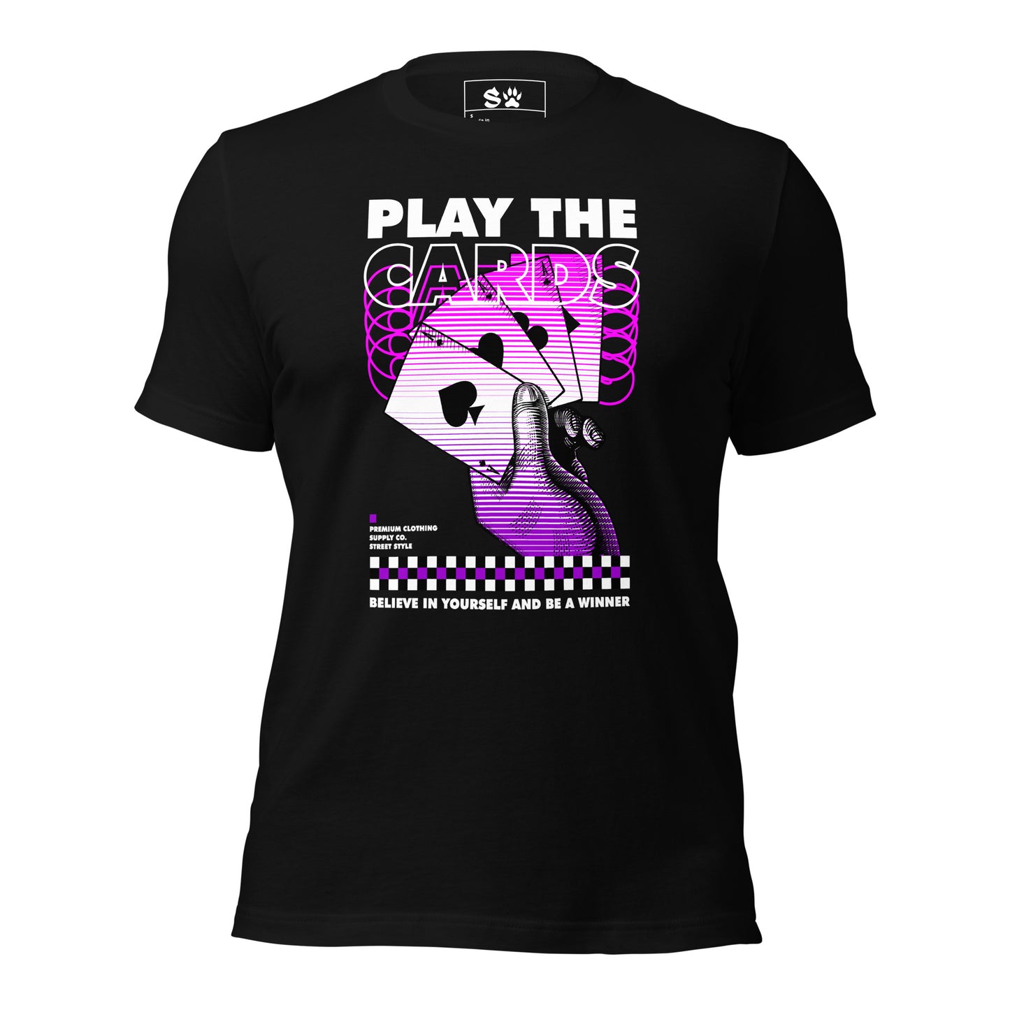 Play The Cards Unisex t-shirt