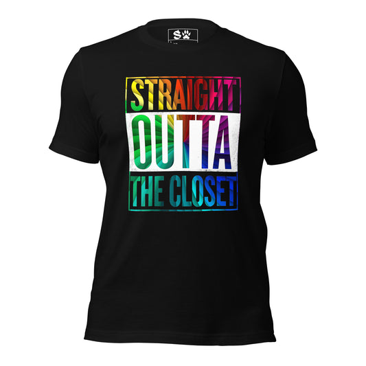 Straight Outta The Closet Unisex t-shirt