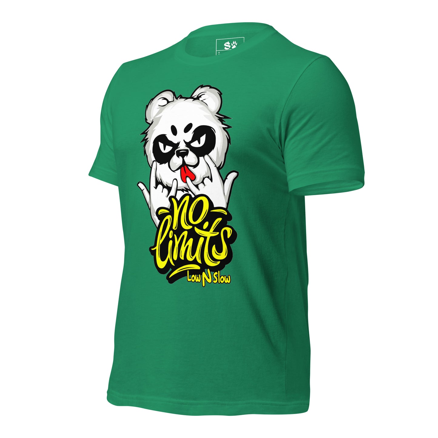 No limits panda Unisex t-shirt