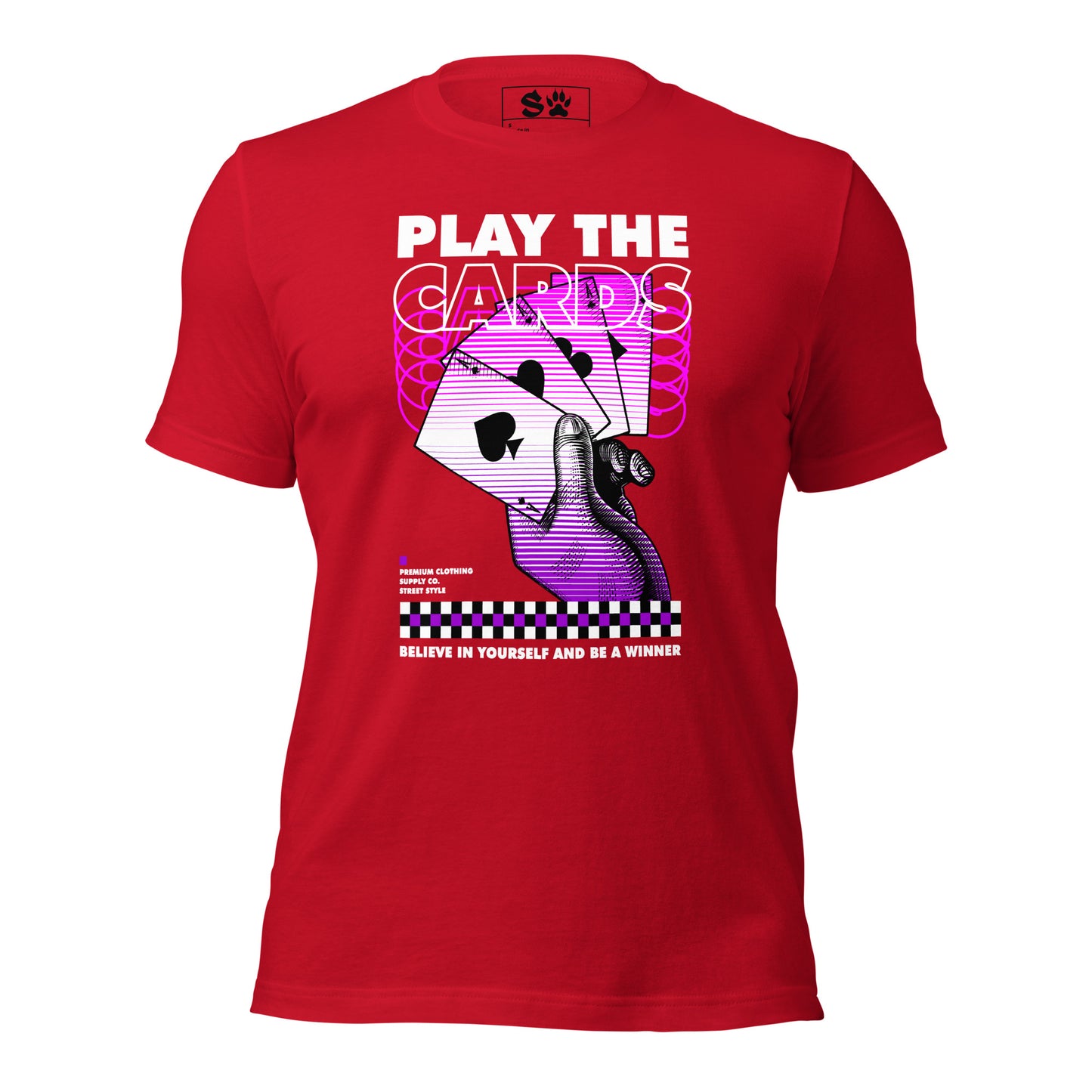 Play The Cards Unisex t-shirt