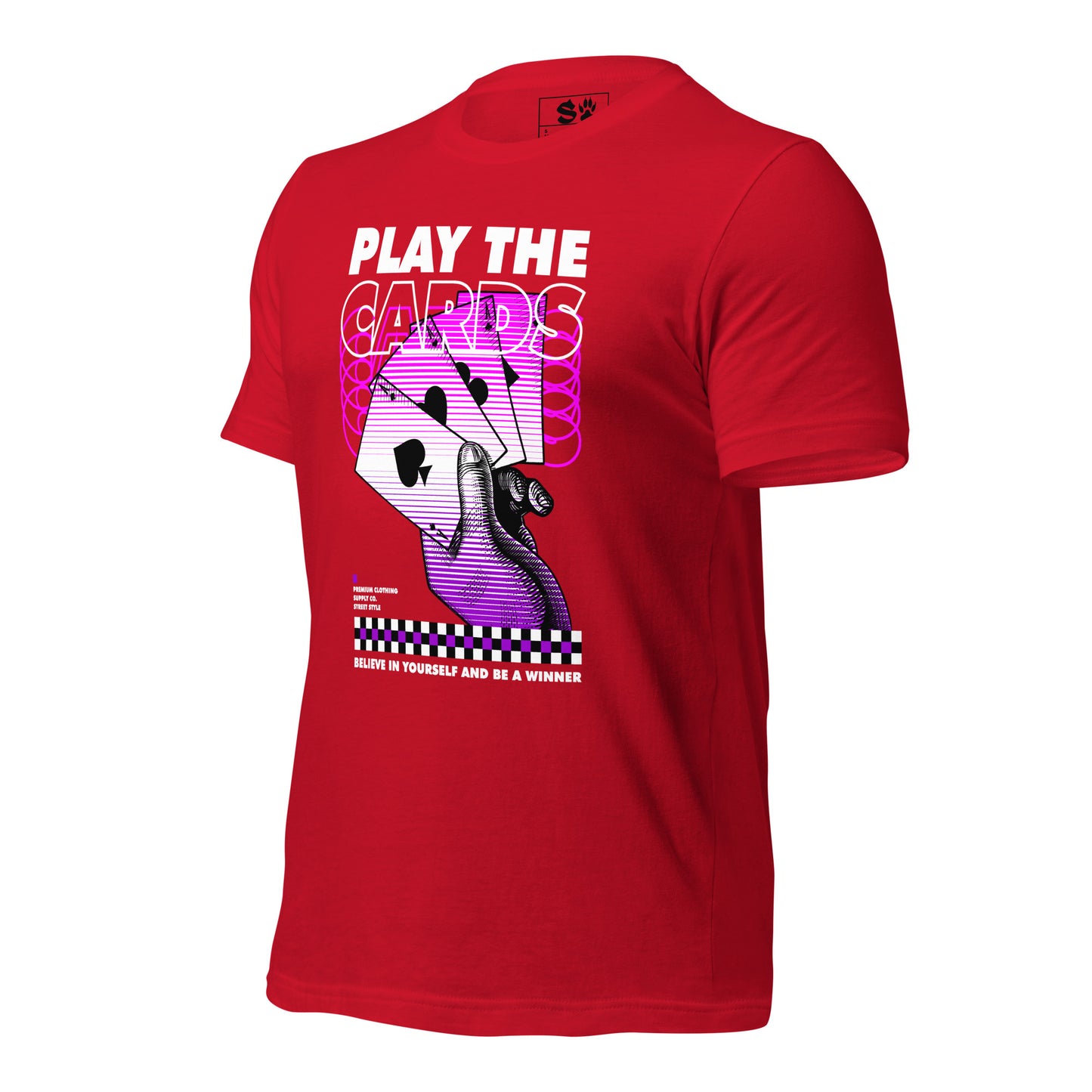 Play The Cards Unisex t-shirt