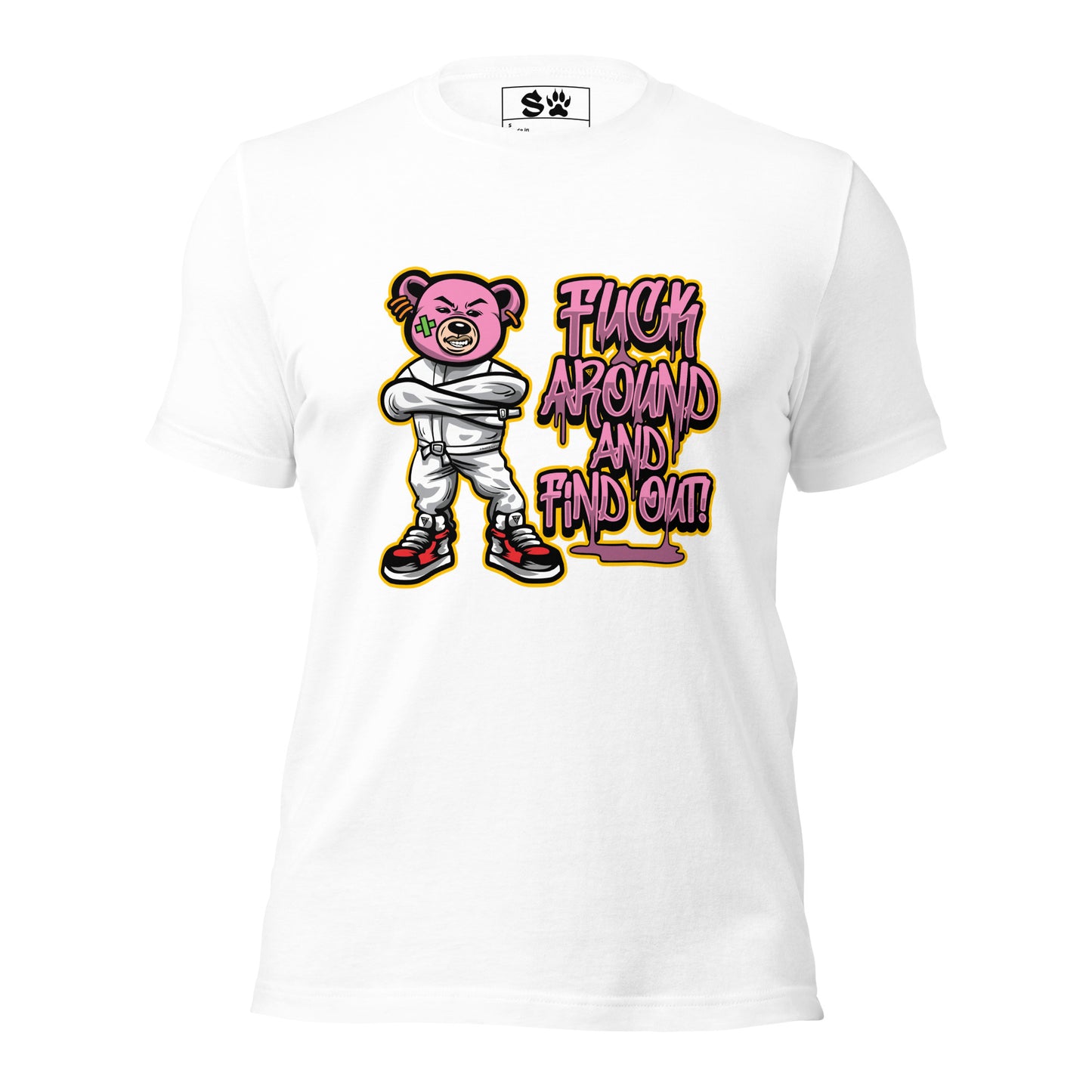 Fuck Around + Find Out Bear Unisex t-shirt