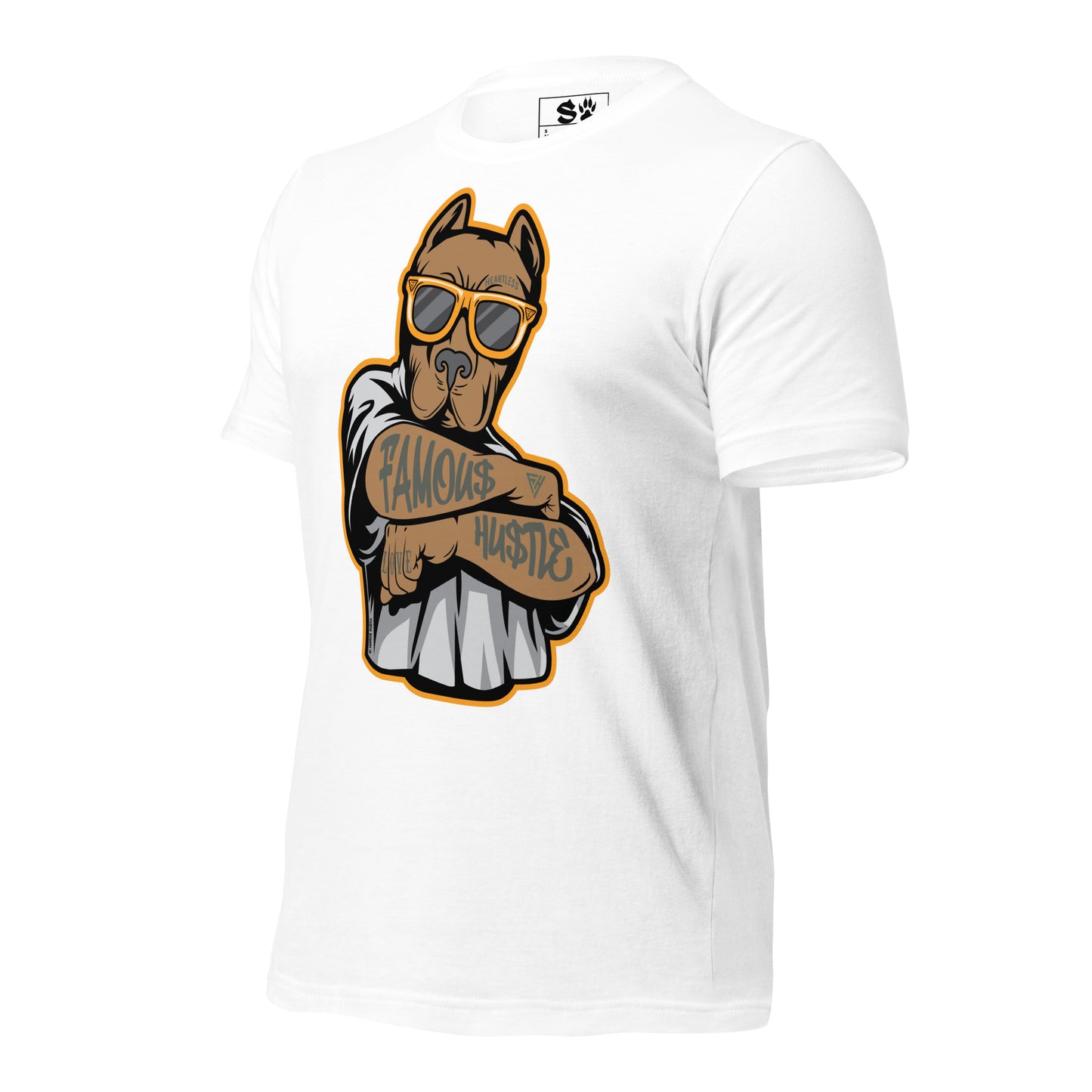 Dog Famous Hustle Unisex t-shirt